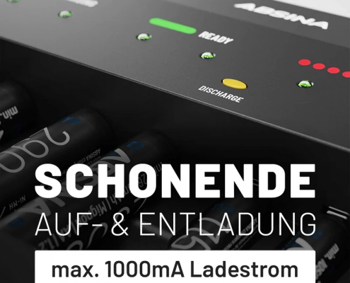 Akku Ladegerät 10-fach