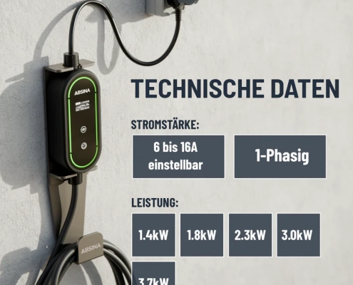 Ladekabel Typ 2 Schuko